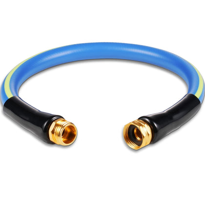 SheeChung short garden hose connector shows easy faucet attachment and leak-free performance.