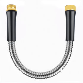 SheeChung short garden hose 1ft 5/8in connector for quick, leak-free connections.