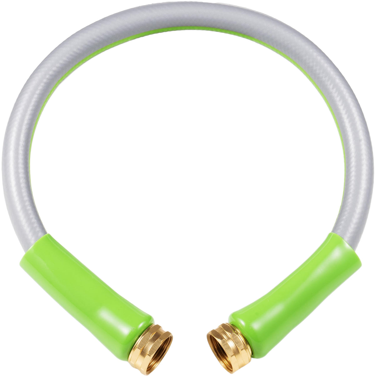 SheeChung short garden hose 2ft with brass fittings for secure leak-free connections.