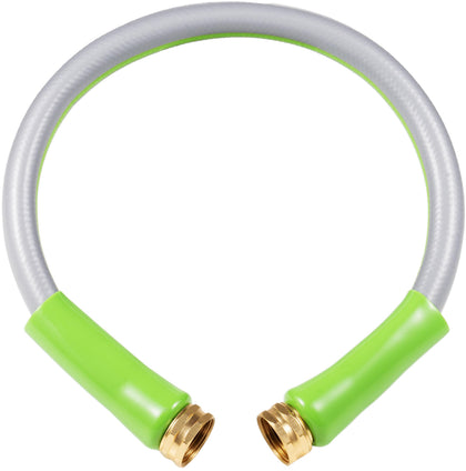 SheeChung short garden hose 2ft with brass fittings for secure leak-free connections.