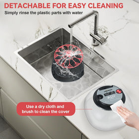 Nest II 360-degree airflow for uniform warmth throughout the chamber