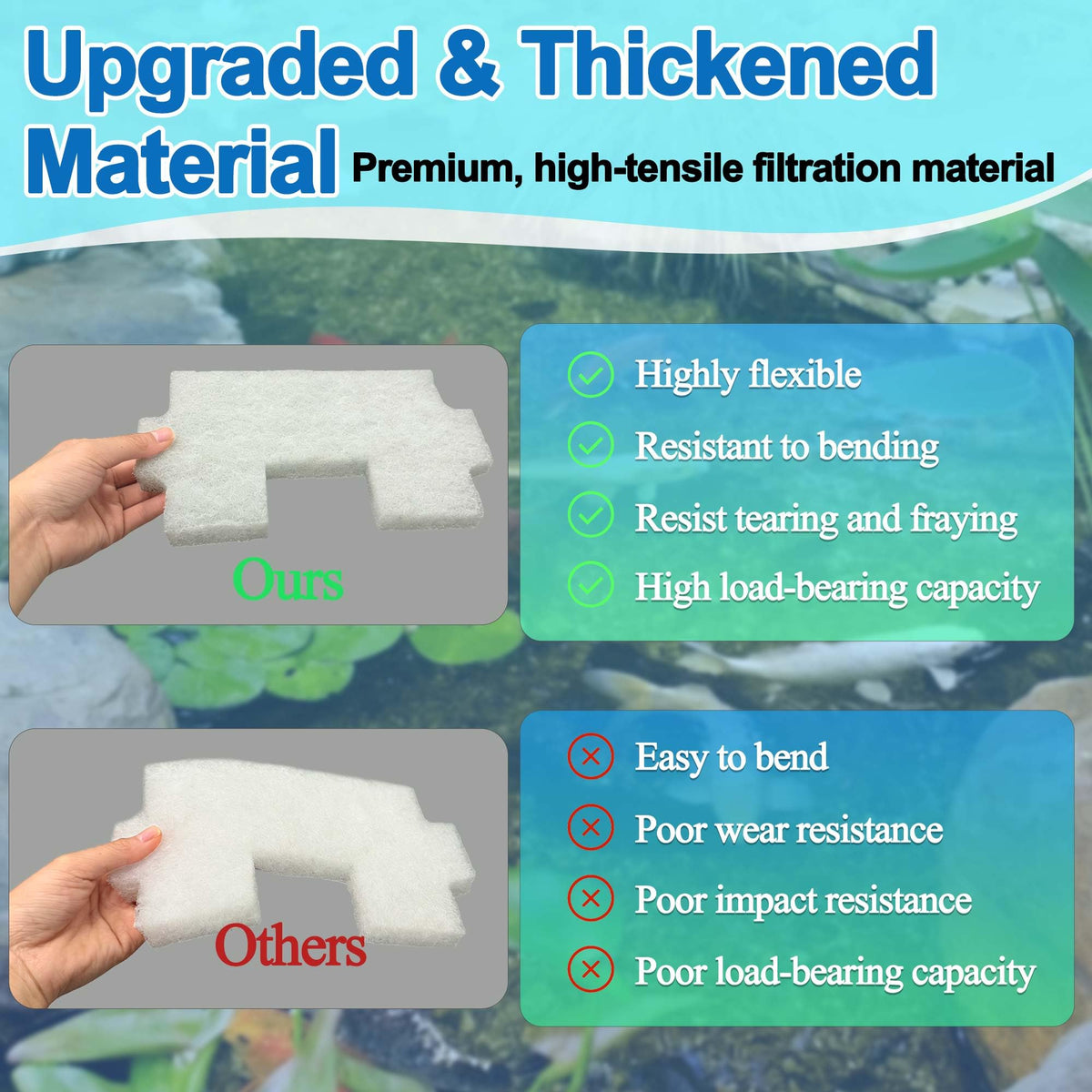 Shellshine bio-media ceramic rings emphasize biological filtration for balanced pond ecosystem.