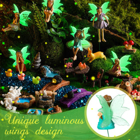 Shellwei bridge and waterfall charm your balcony or planter.