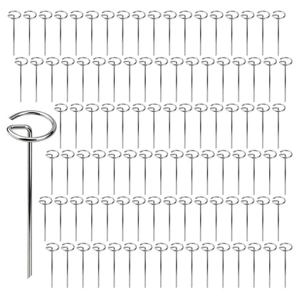 SHENGWANGYANGLUO 6-inch galvanized stake top view for secure landscape edging.