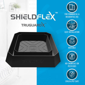Twelve-pack provides coverage for three beds or larger furniture setups