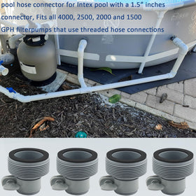 Shiguan pool upgrade kit includes four adapters for replacements.