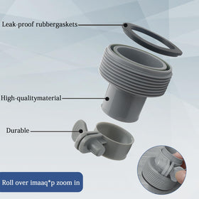 Shiguan rubber washers and clamps ensure durable, watertight performance.