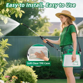 SHIJING sprayer with soft-touch grip and rugged PP body for all-day comfort
