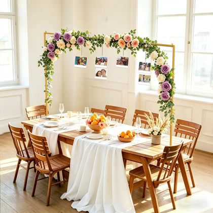 SHIJING stand with clamps for stable wedding backdrops.