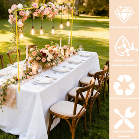 SHIJING table backdrop stand adjustable to fit many tables.