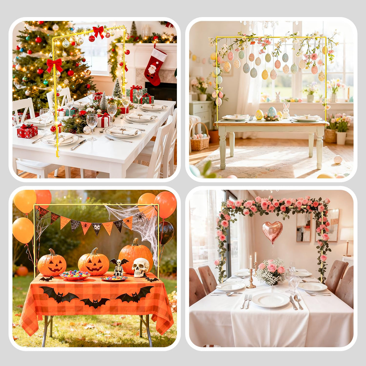 Versatile SHIJING decor for weddings and birthdays.