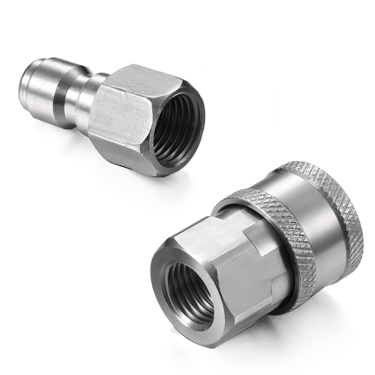 Shimeyao NPT compatible adapters connect to most hoses with confidence.