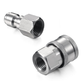 Shimeyao NPT compatible adapters connect to most hoses with confidence.