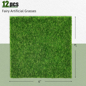 Shindel artificial grass squares for a tiny garden or miniature scenes.