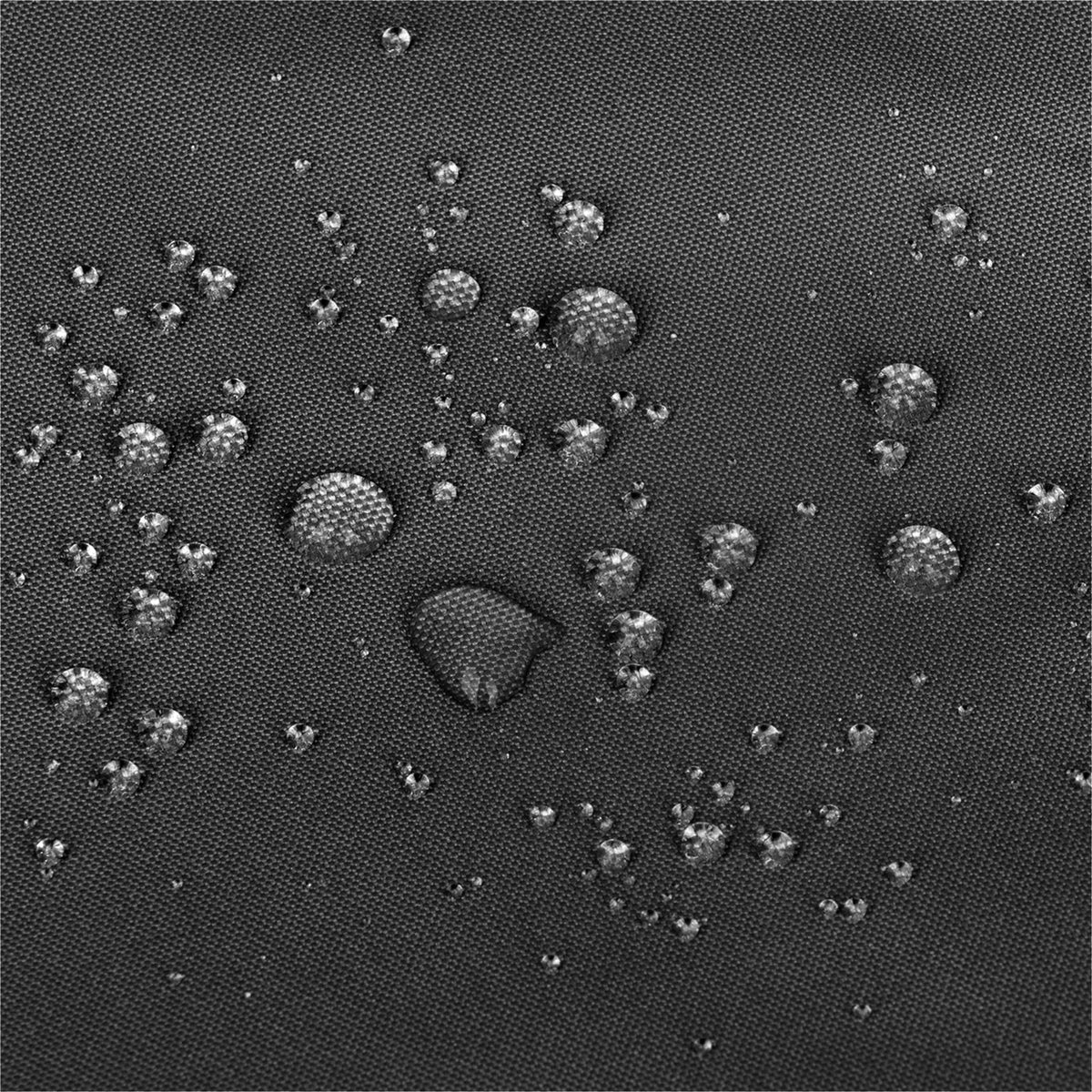 Shine Company weatherproof cover close-up demonstrates easy spot cleaning and maintenance.