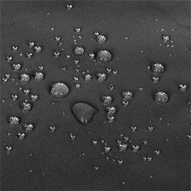 Shine Company weatherproof cover close-up demonstrates easy spot cleaning and maintenance.
