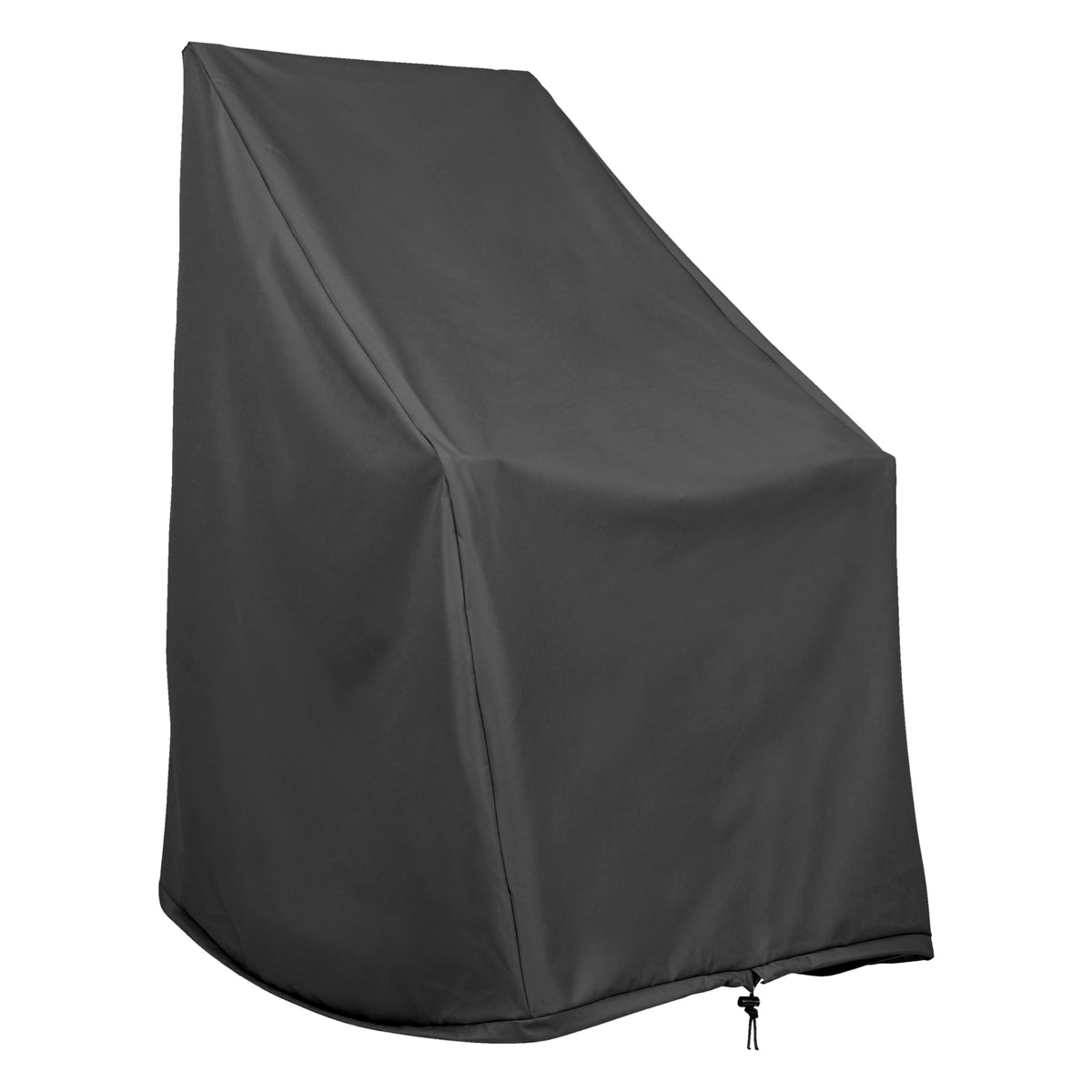 Shine Company weatherproof rocking chair cover front view protects against rain and sun.