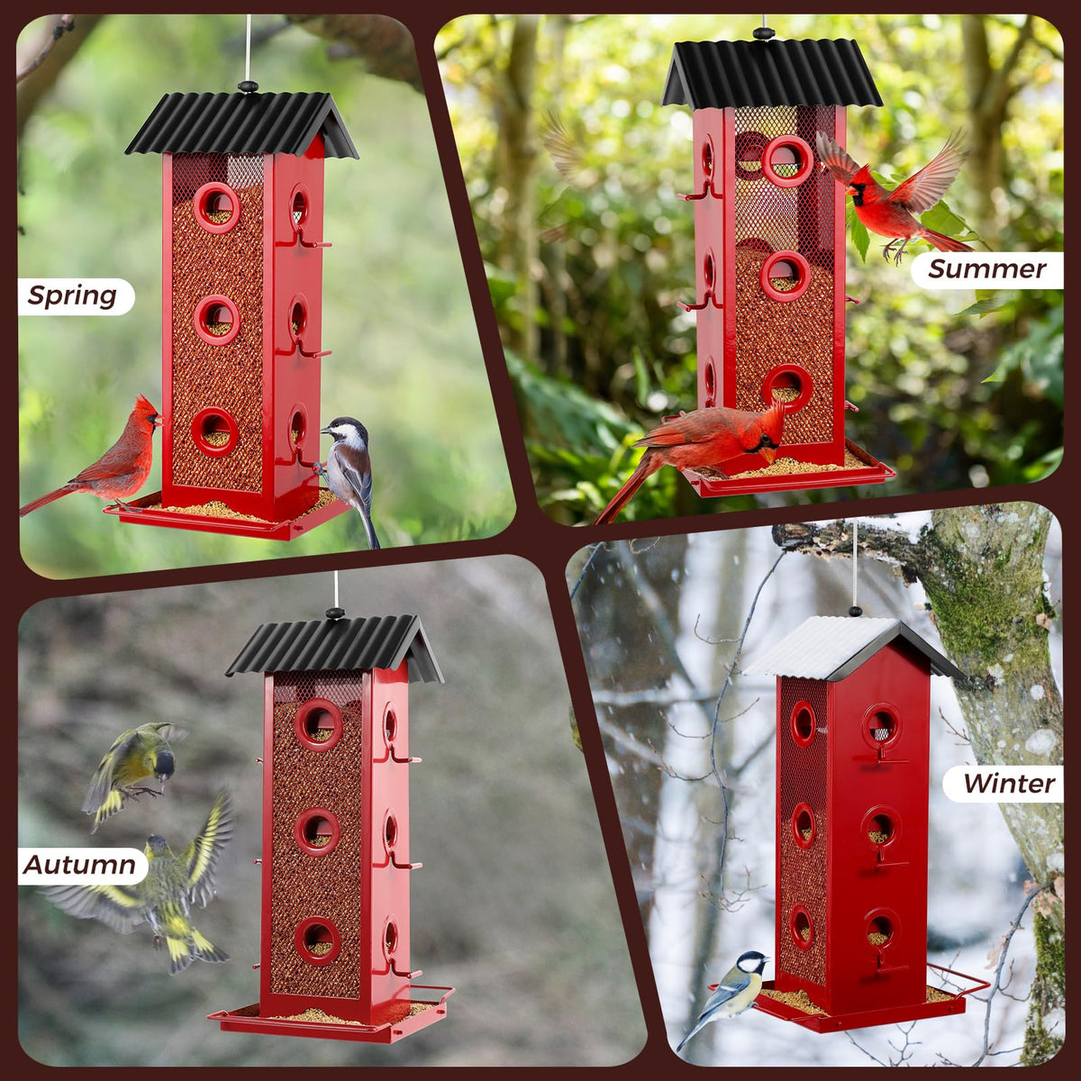 Shineforu 360-degree canopy supports fast drying after rain.