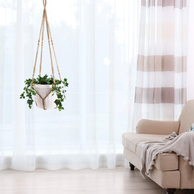 Shineloha swag hook included for secure mounting on walls or ceilings.