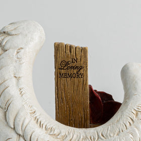 ShineOnAngel indoor mantel display bringing comforting symbolism to home decor.