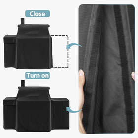 SHINESTAR 3737 grill cover on Pro Deluxe XL E2735 shields from sun and moisture