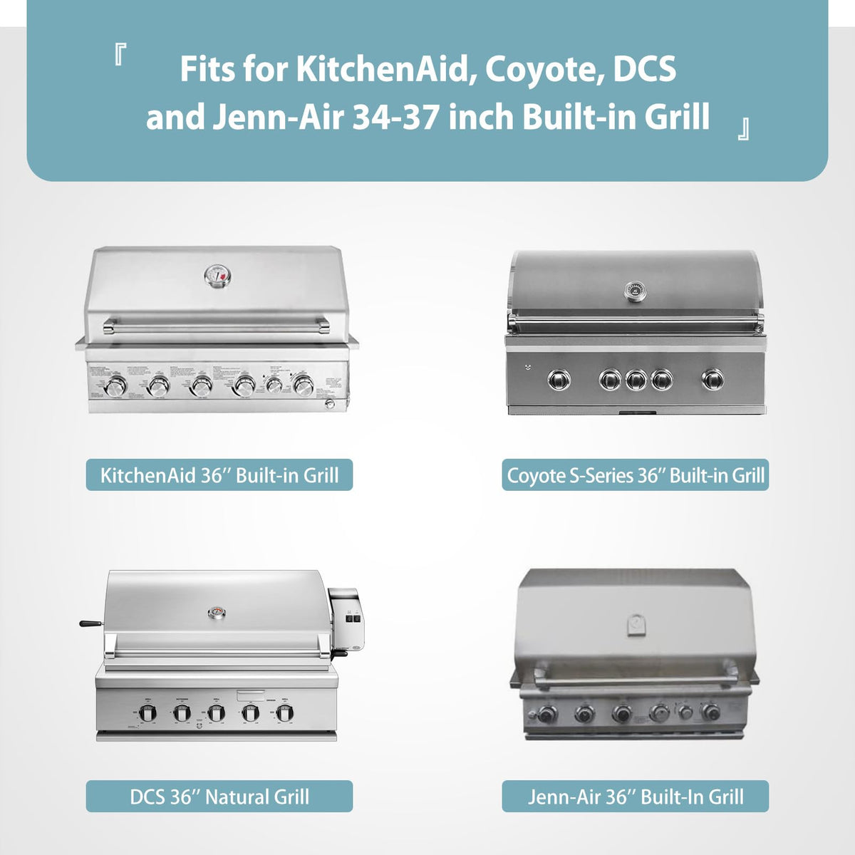 SHINESTAR 600D heavy-duty fabric keeps grill protection durable against sun and wear.