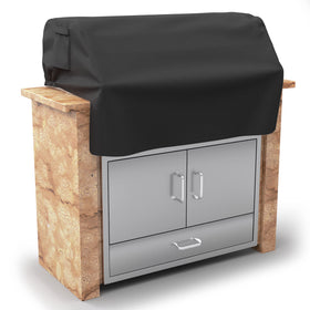 SHINESTAR built-in grill cover 33inch shields your grill from rain and dust