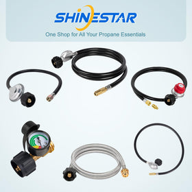 Premium SHINESTAR build supports camping trips and backyard barbecues.