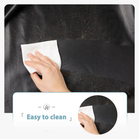 SHINESTAR smooth outer surface cleans quickly with a cloth.