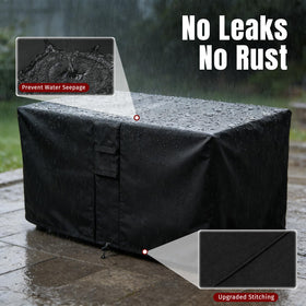 ShineStar fire pit cover UV fade protection keeps color vibrant
