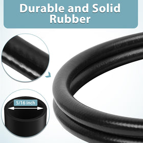 SHINESTAR four-foot propane hose offers flexible setup for outdoor cooking
