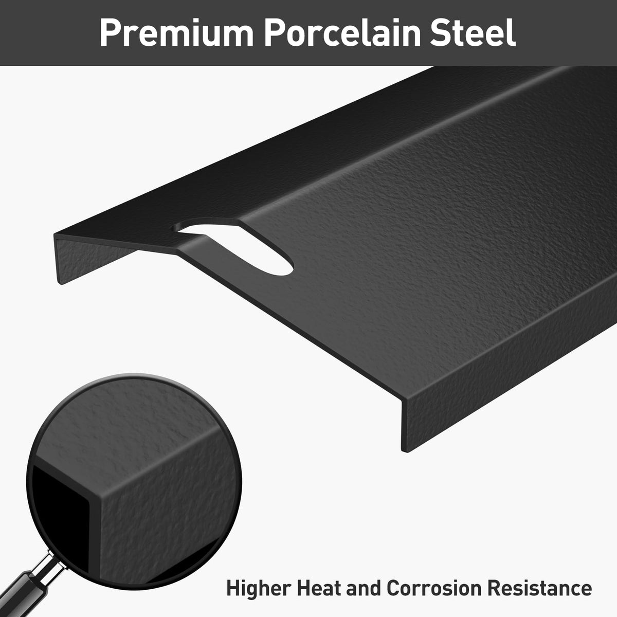 SHINESTAR heat plates compatible with Dyna-Glo and Uniflame grills extend grill life