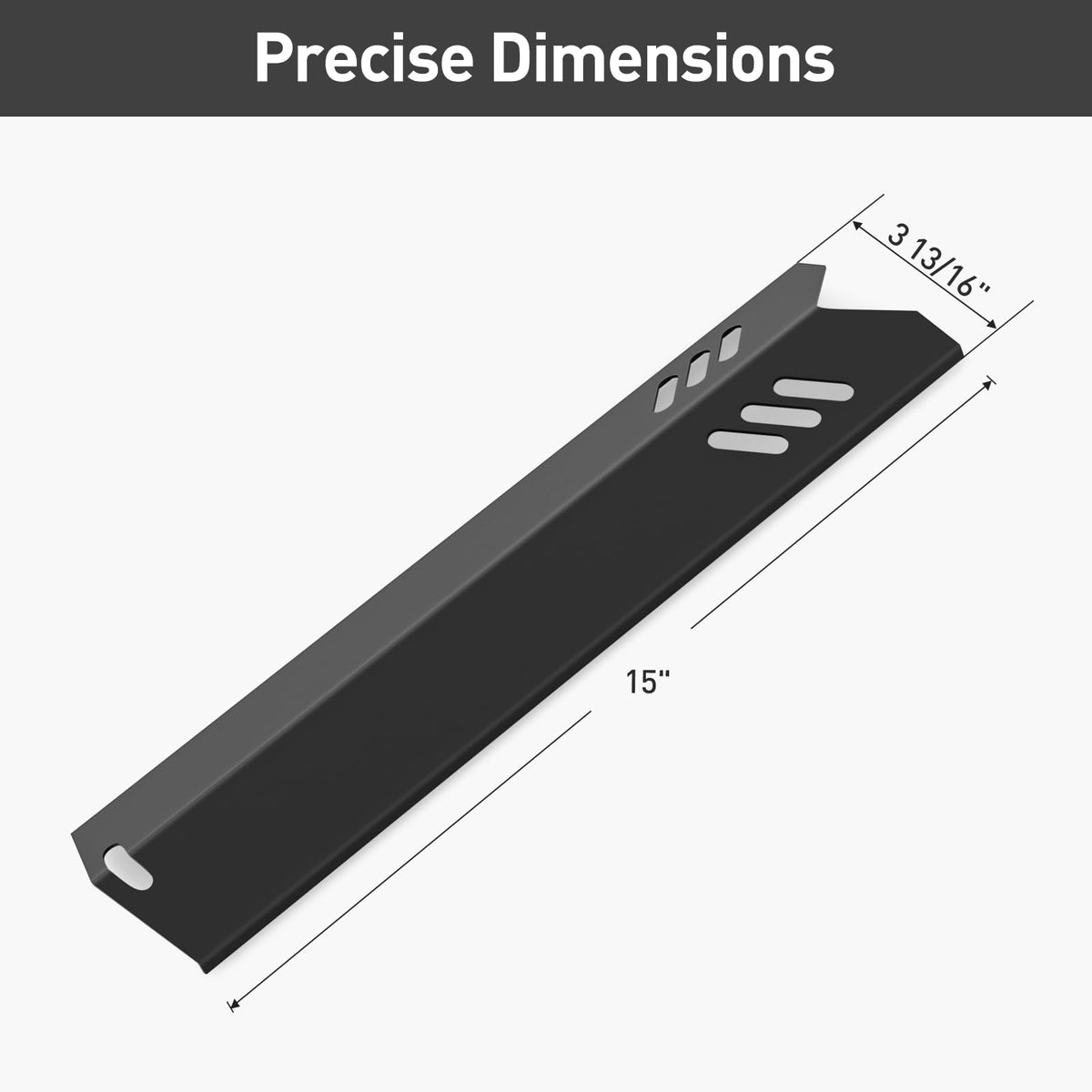 SHINESTAR heat plates for Outdoor Gourmet five-burner grills enable consistent heat