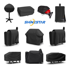 SHINESTAR secure-fit design stays in place on windy patios and decks.