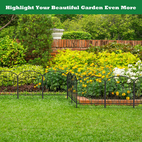 Shinoske fencing provides 11 ft total length for perimeter versatility.