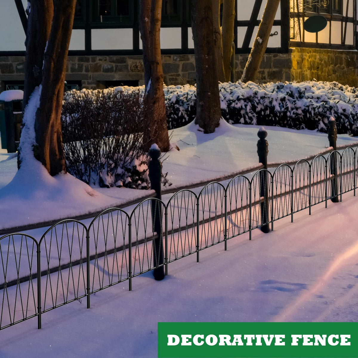 Shinoske rust-proof finish withstands sun and rain for lasting appeal.