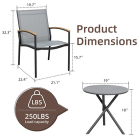 Shintenchi assembly instructions for a quick setup of the bistro set