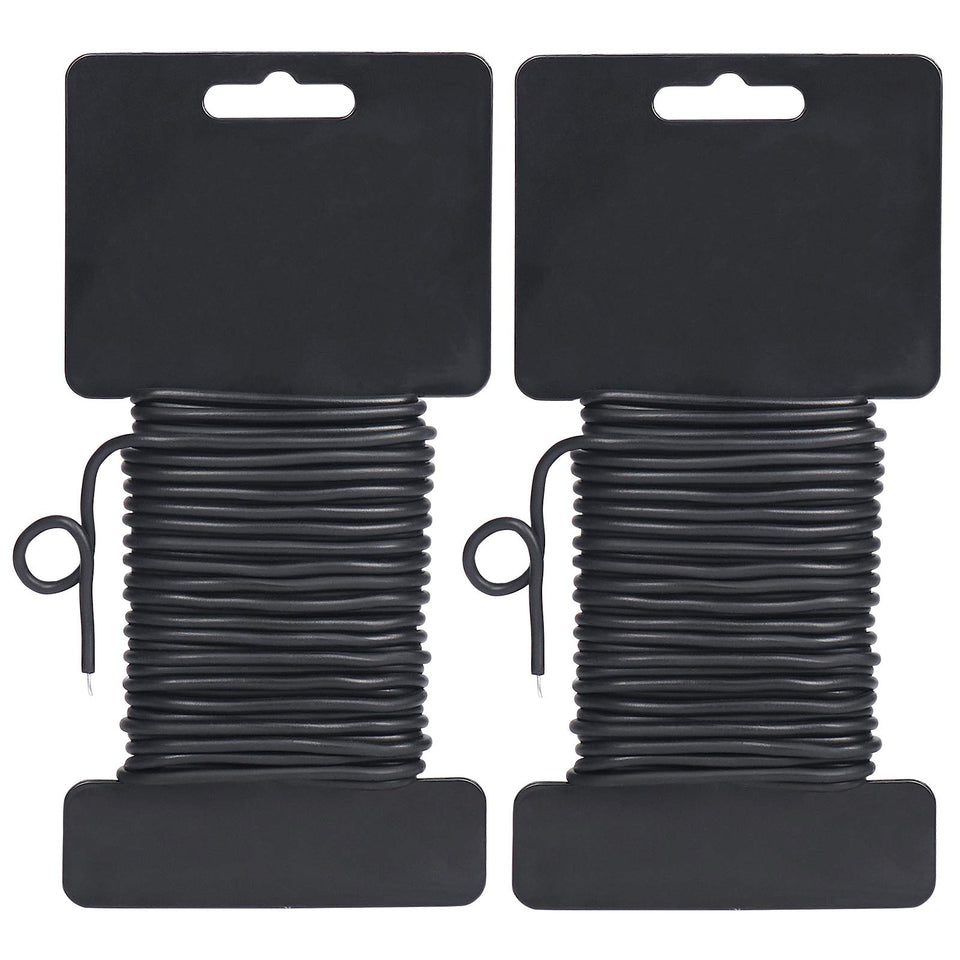 Shintop garden ties coiled on a trellis for sturdy plant support.