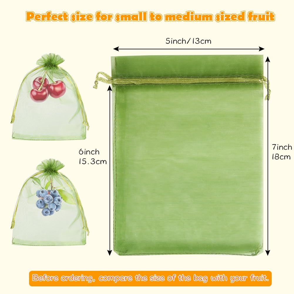 Shintop breathable mesh fabric showing airflow around fruit