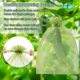 Shintop lightweight organza netting reduces branch stress