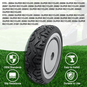 Shiosheng front wheel kit reduces vibration for steadier mowing.