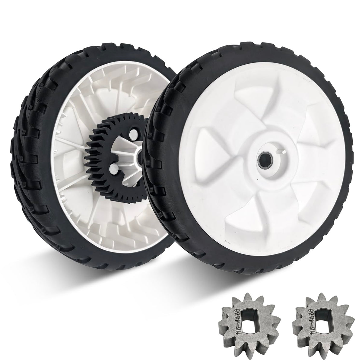 Shiosheng 8-inch wheel assembly 1154695 for Toro mowers with durable traction