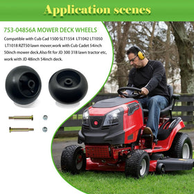 Shiosheng compatibility guide showing compatible mower brands.