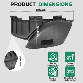 Shiosheng deck deflector installation steps for quick setup