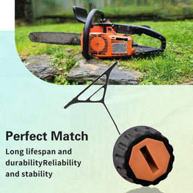 Shiosheng easy grip cap for Stihl reduces twisting effort during maintenance.