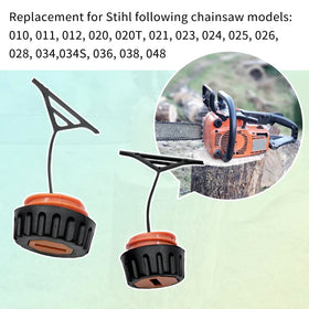 Shiosheng fit-tested cap ensures compatibility with Stihl 010-034 series.