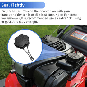 Shiosheng fuel tank cap compatible with Toro and Craftsman mowers.