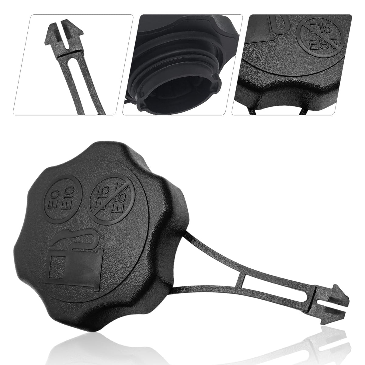 Shiosheng fuel tank cap packaged for mower replacement use.