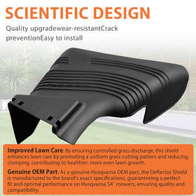 shiosheng grass deflector shield easy to install and replace