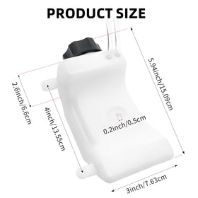 Shiosheng trimmer fuel tank assembly with lines for UT-0892, reliable fuel delivery